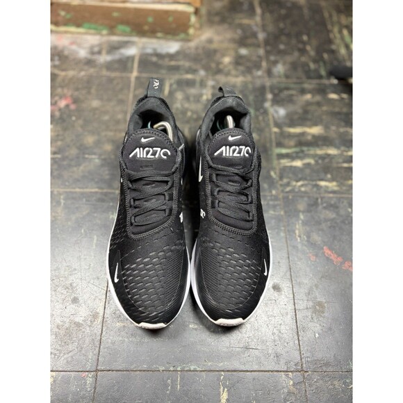 Nike Air Max 270 AH6789-001 Women’s Size 9.5 Black White Sneaker - Picture 7 of 8